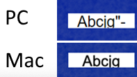 Mac vs PC Font weight