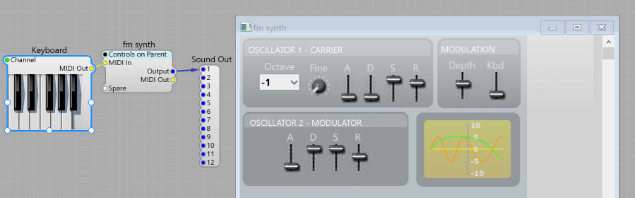 SynthEdit fmsynth